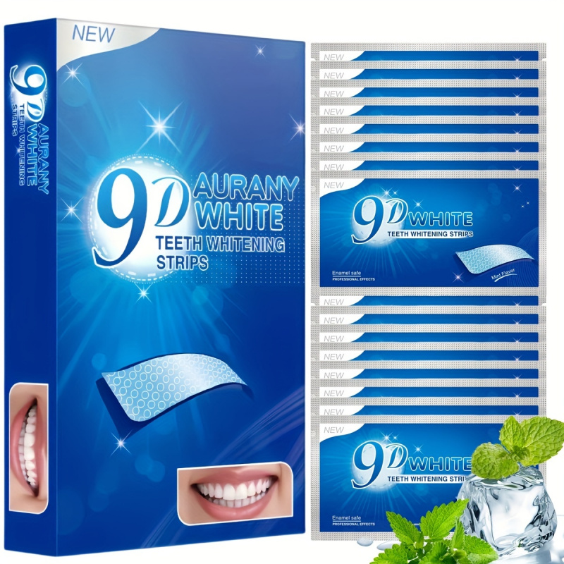 Teeth Whitening Ulta - 21 пара 9D белых полосок для