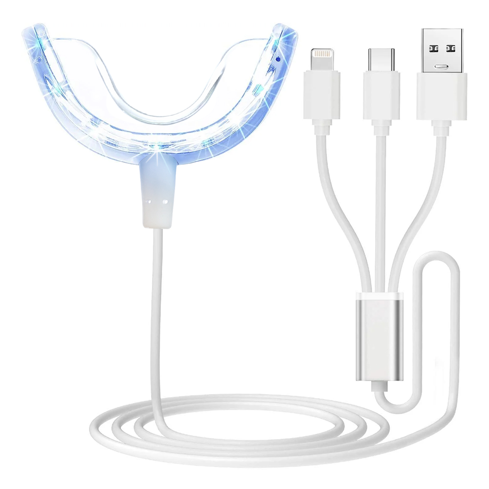 Led Mouth Tray - Ускоритель для отбеливания зубов, 16 мощных