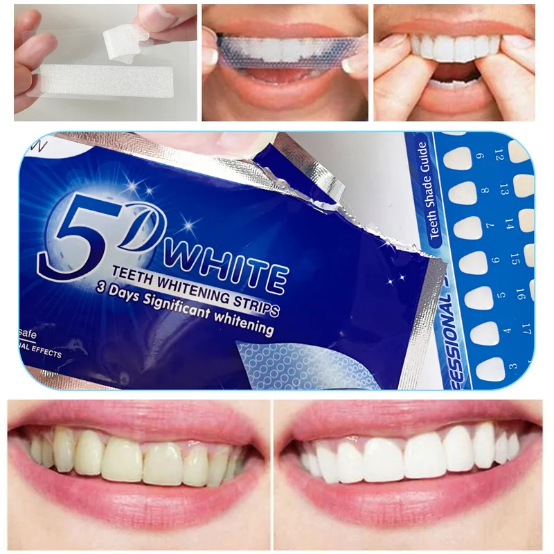 Teeth Whitening Ulta - 1-12 шт. 5D отбеливающие наклейки для
