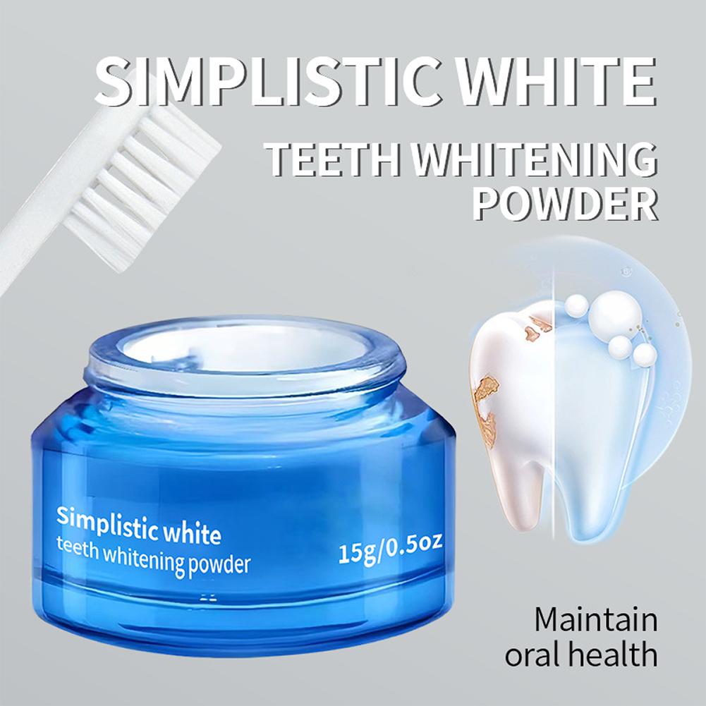 Teeth Whitening Zimba - Простой в использовании порошок для отбеливания