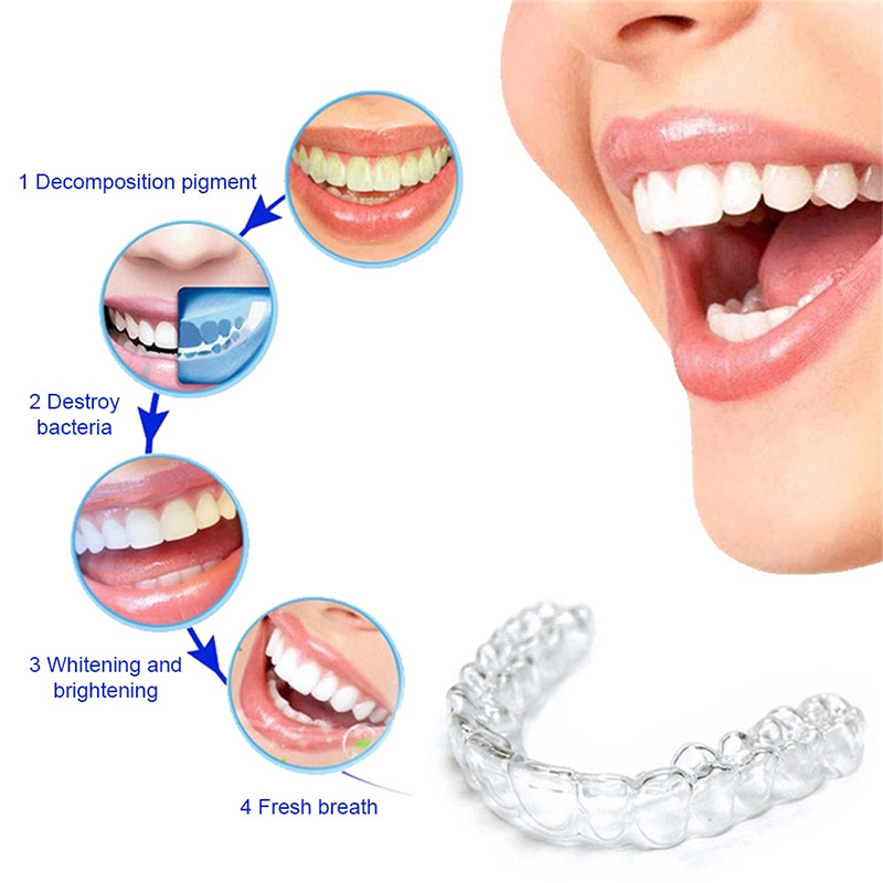 Силиконовый кап для рта Comfor – обзор и цена Teeth Whitening With Trays