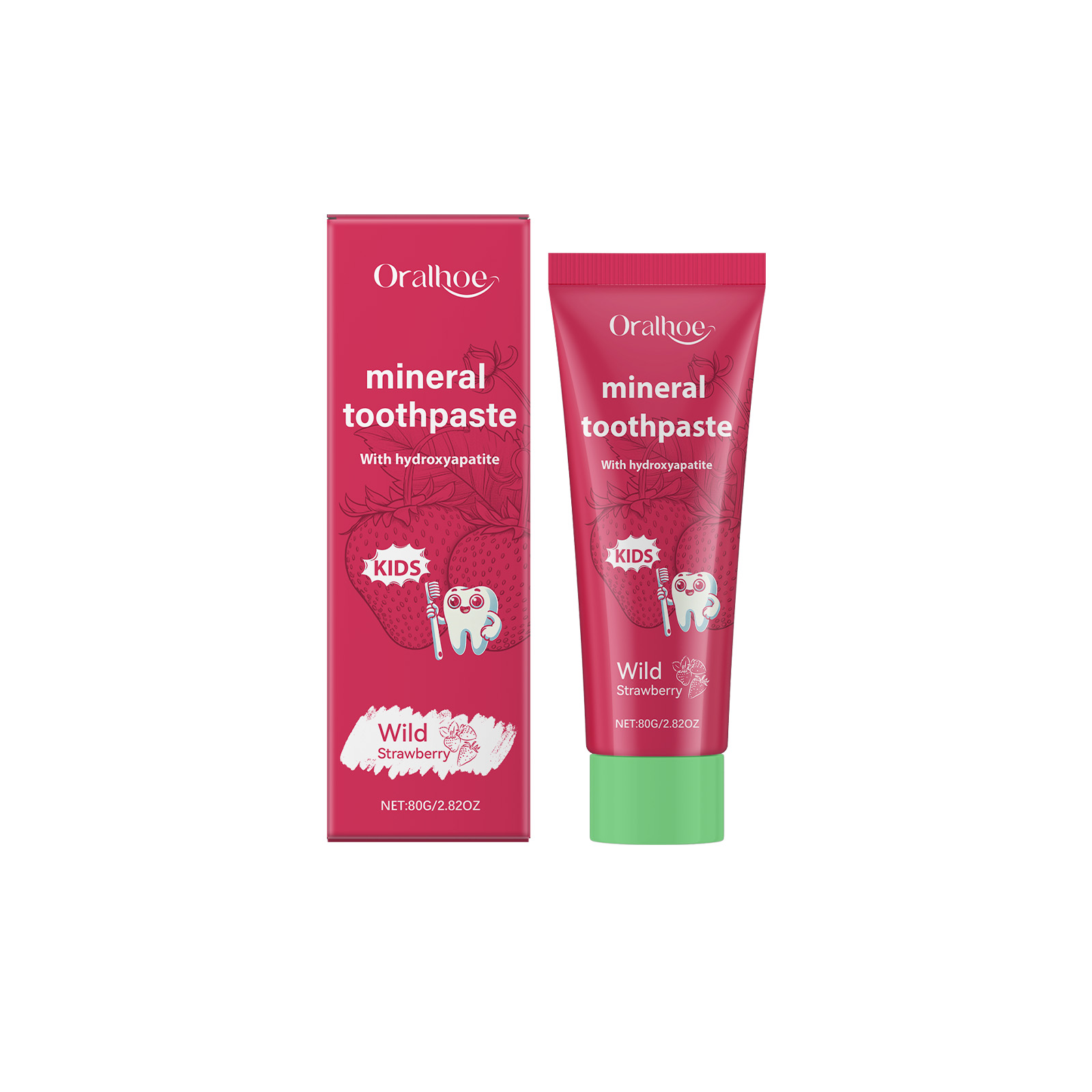 Детская зубная паста Oralhoe д – обзор и цена Teeth Whitening Natural