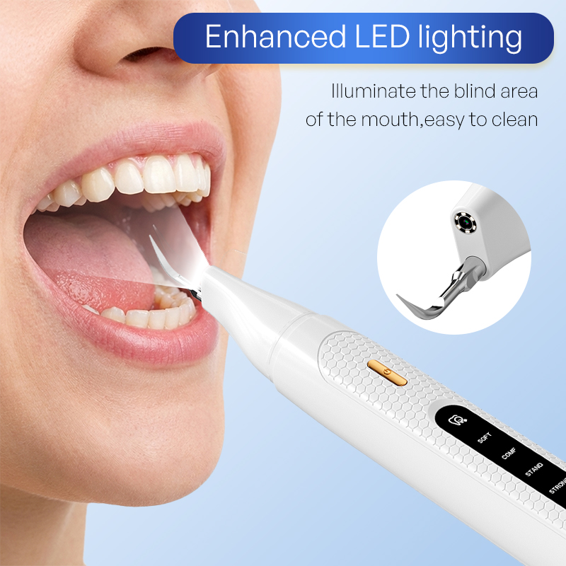 Ультразвуковой очиститель зубо – обзор и цена Teeth Whitening Video