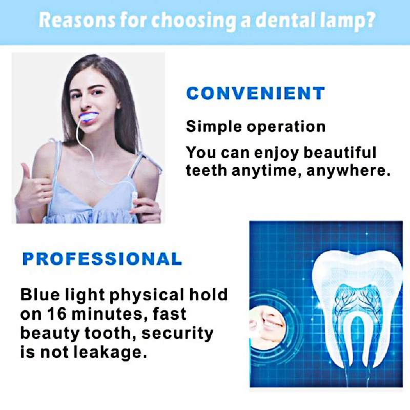 Инструмент для отбеливания зуб – обзор и цена Teeth Whitening Laser