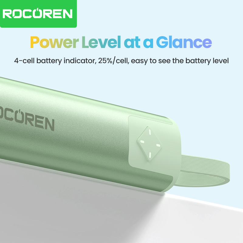 ROCOREN 5000 мАч Мини-пауэрбан – обзор и цена Led Mouth Tray