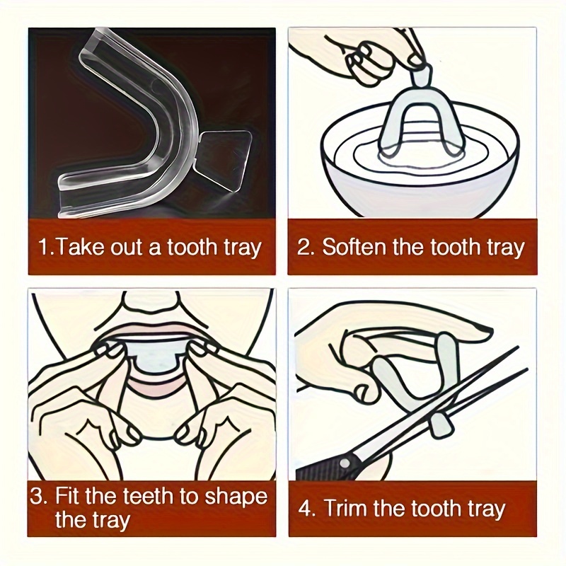 Универсальный силиконовый неви – обзор и цена Teeth Whitening With Trays