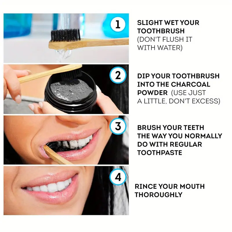 Зубной порошок Water Ice Levin – обзор и цена Teeth Whitening Charcoal