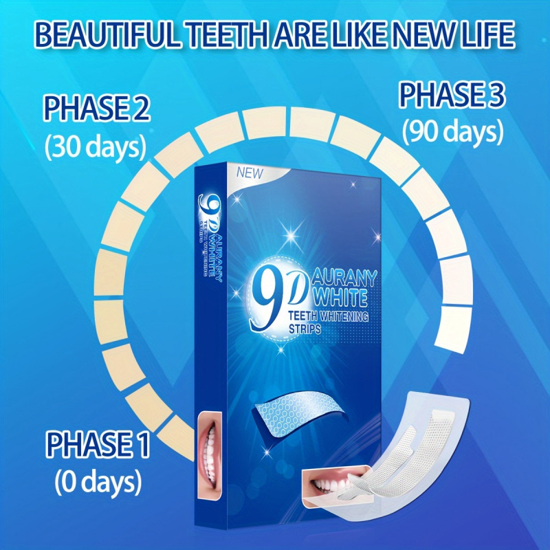 21 пара 9D белых полосок для о – обзор и цена Teeth Whitening Ulta