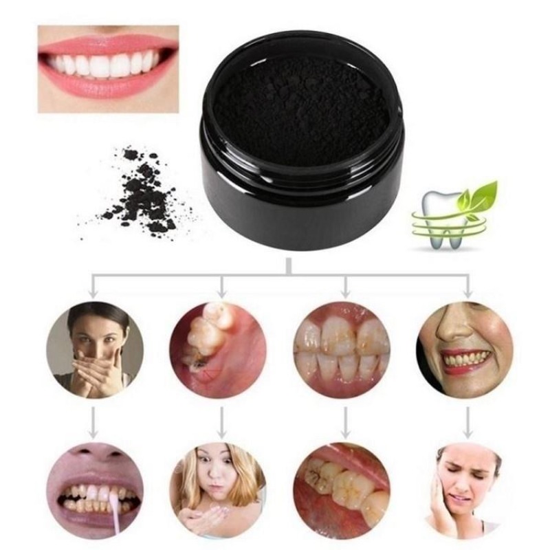 1 коробка порошка для отбелива – обзор и цена Teeth Whitening Charcoal