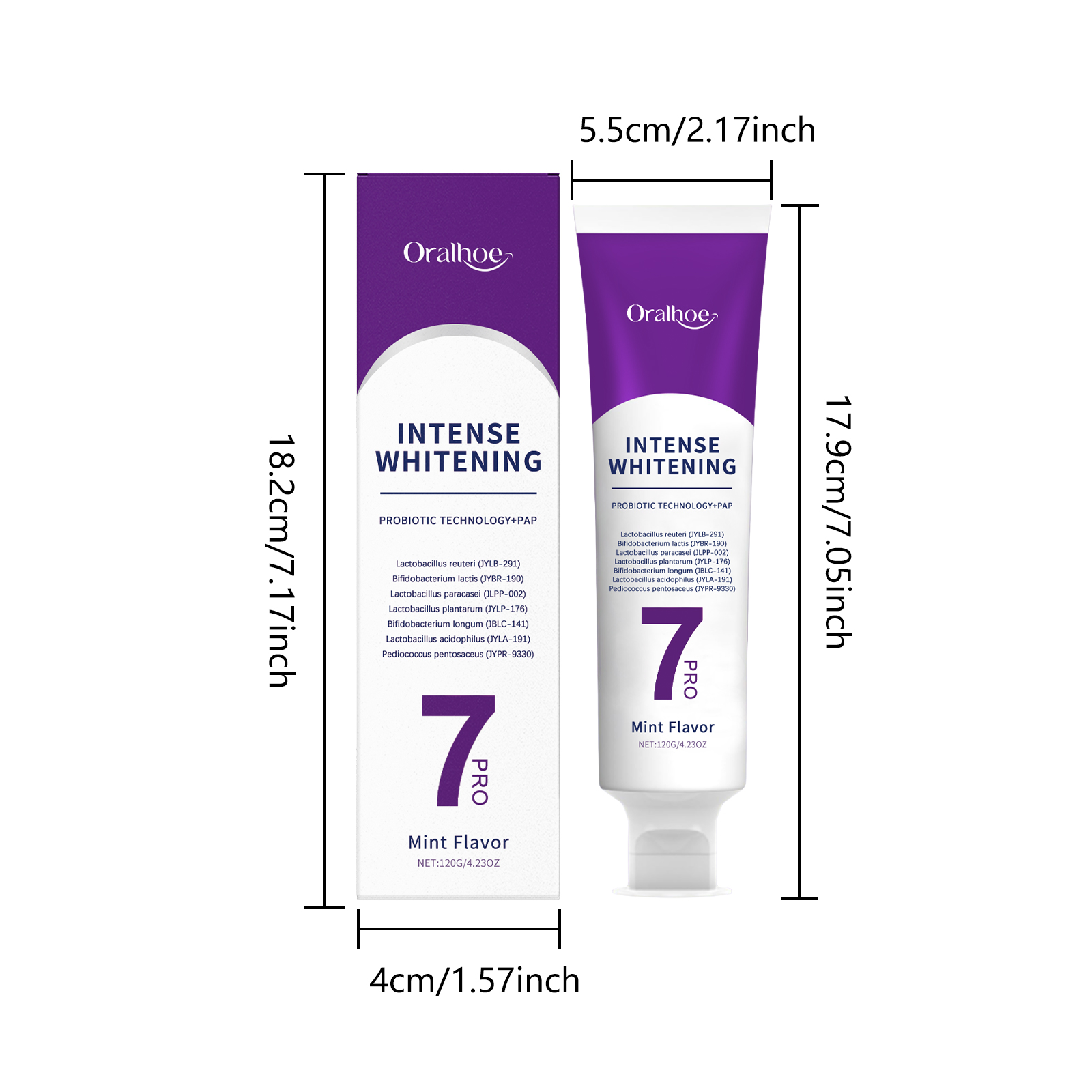Зубная паста Oralhoe Brighten  – обзор и цена Teeth Whitening Cream