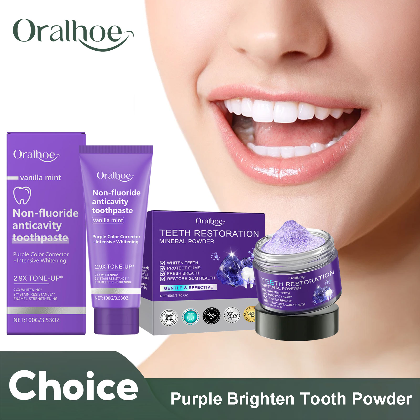 Teeth Restoration Mineral Powd – обзор и цена Teeth Whitening Natural