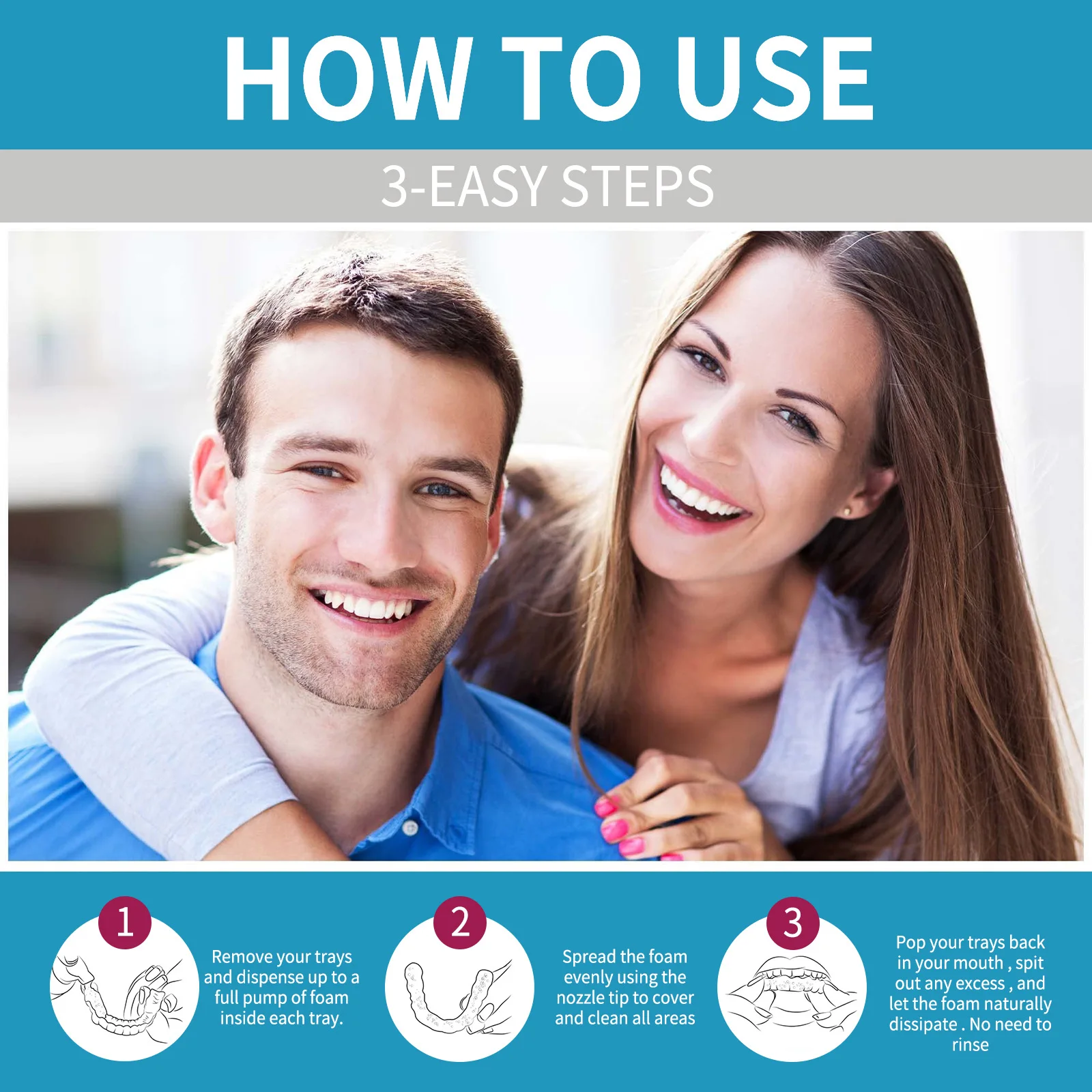 Очиститель зубных протезов Ali – обзор и цена Teeth Whitening Cream