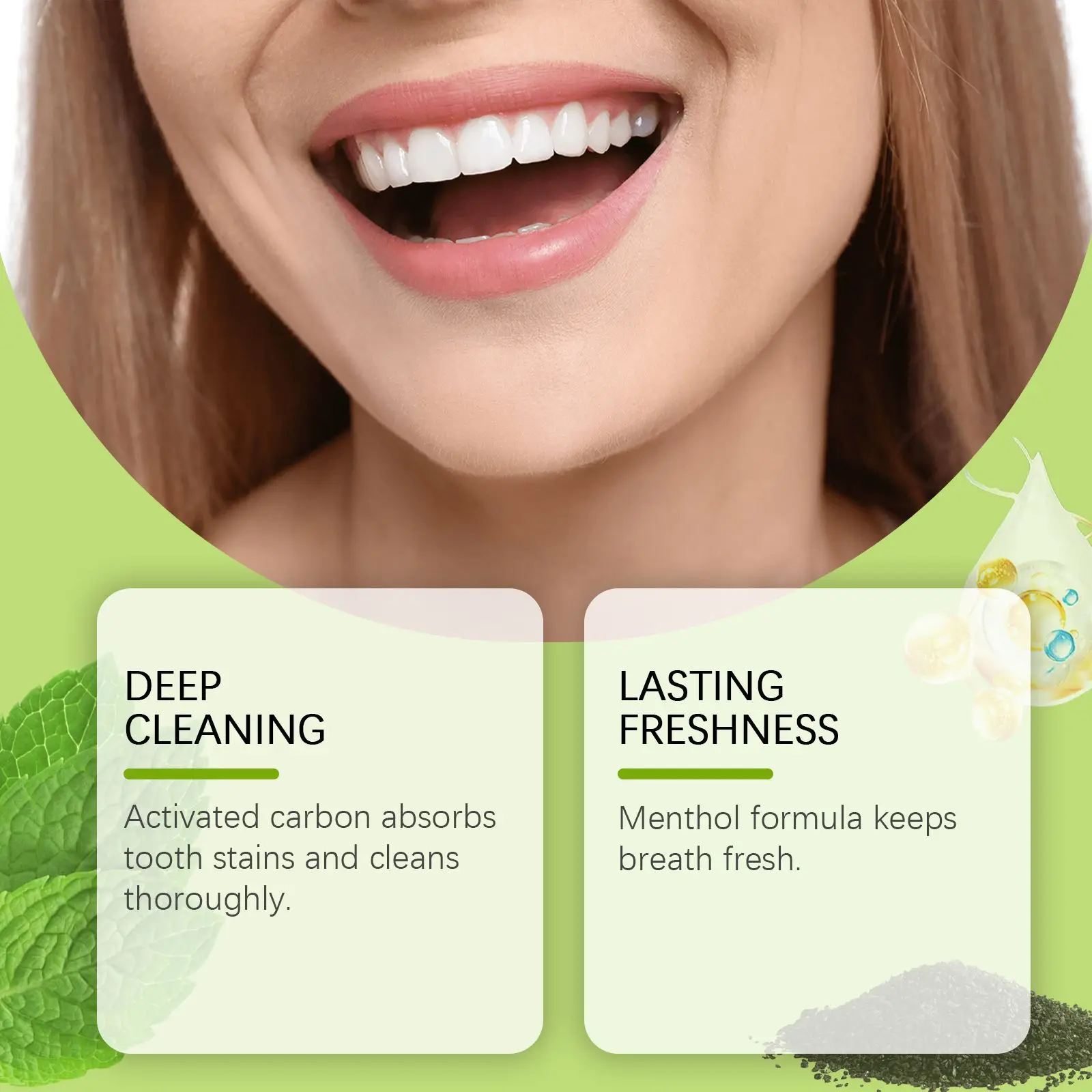 Отбеливающая зубная паста, уст – обзор и цена Teeth Whitening Charcoal
