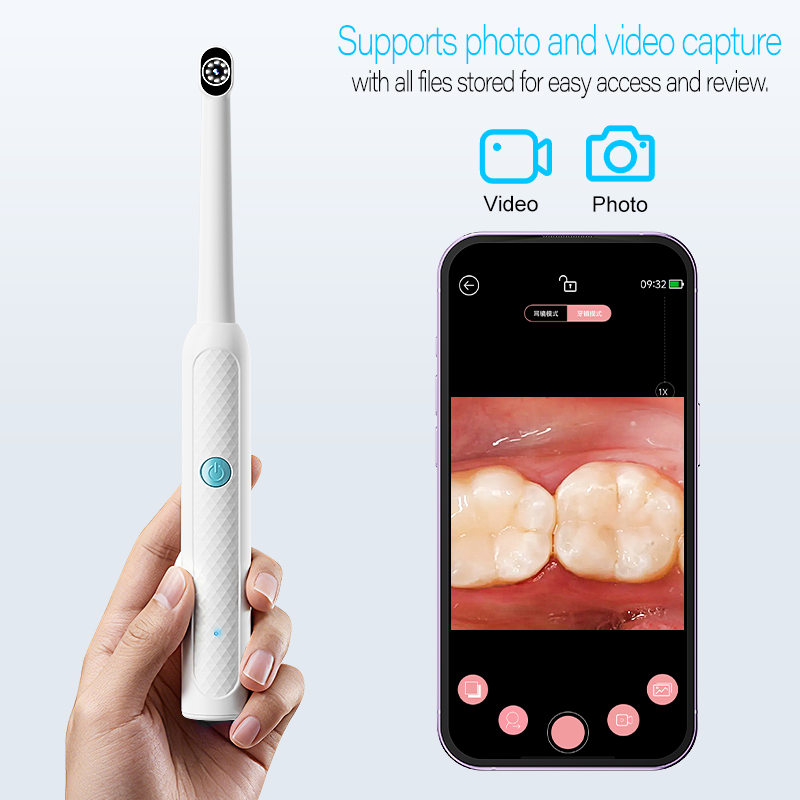 Портативный Wi-Fi эндоскоп для – обзор и цена Teeth Whitening Video