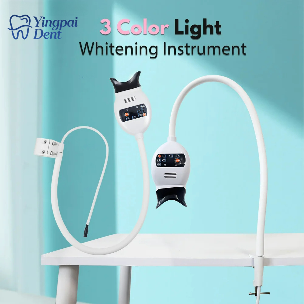 Регулируемая 3-цветная LED-лам – обзор и цена Teeth Whitening With Light