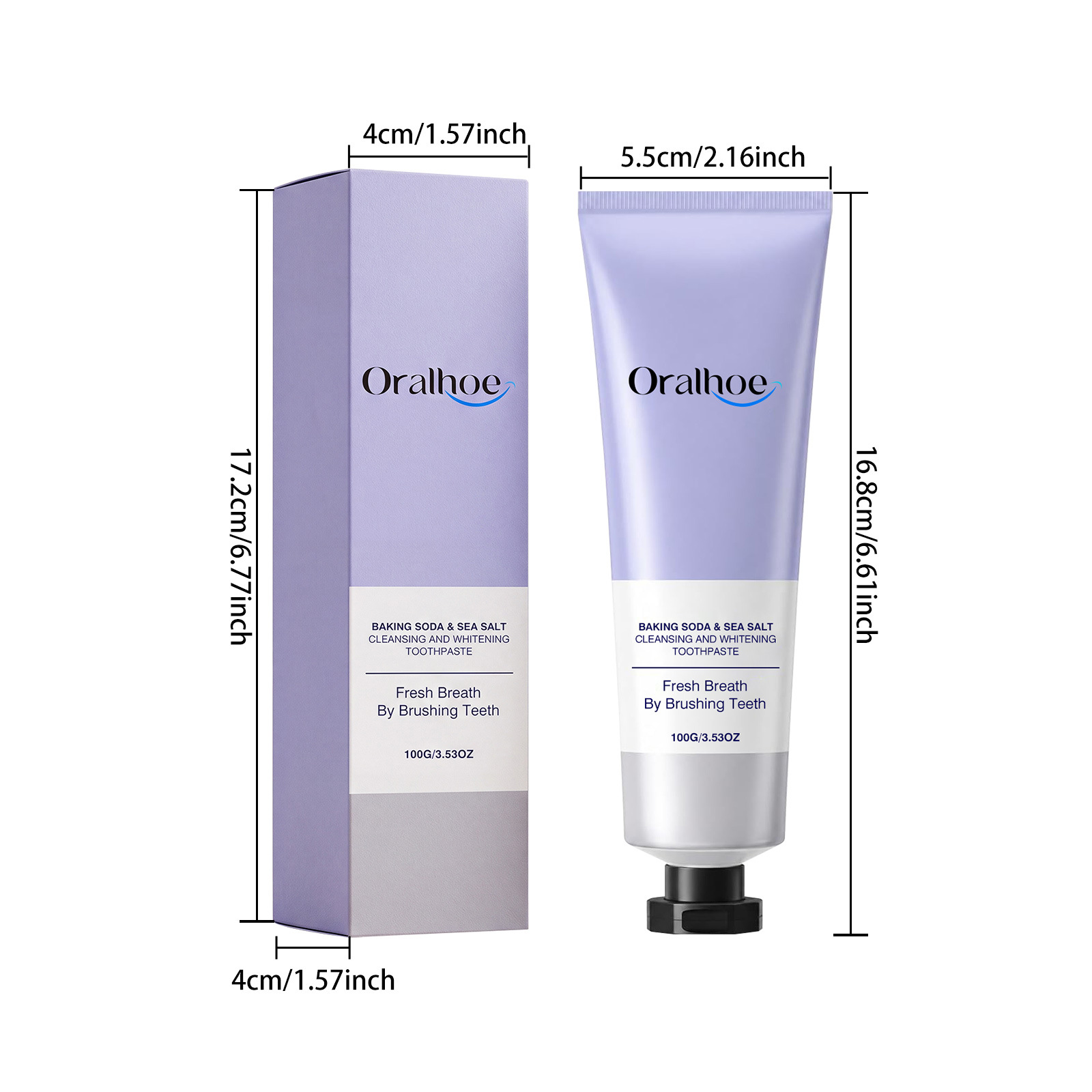 Зубная паста Oralhoe с пищевой – обзор и цена Teeth Whitening Natural