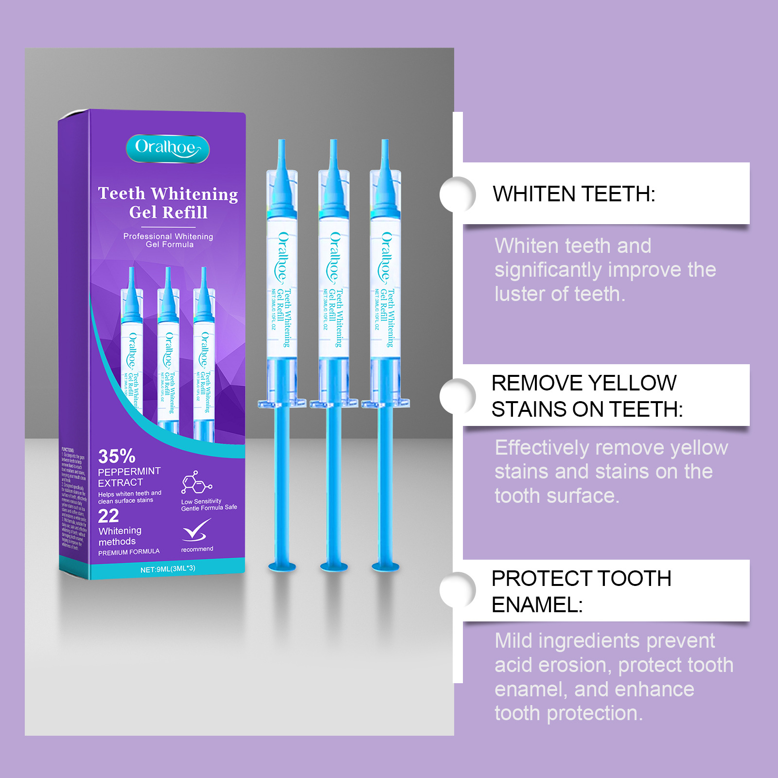 Гель для отбеливания зубов ORA – обзор и цена Teeth Whitening Opalescence
