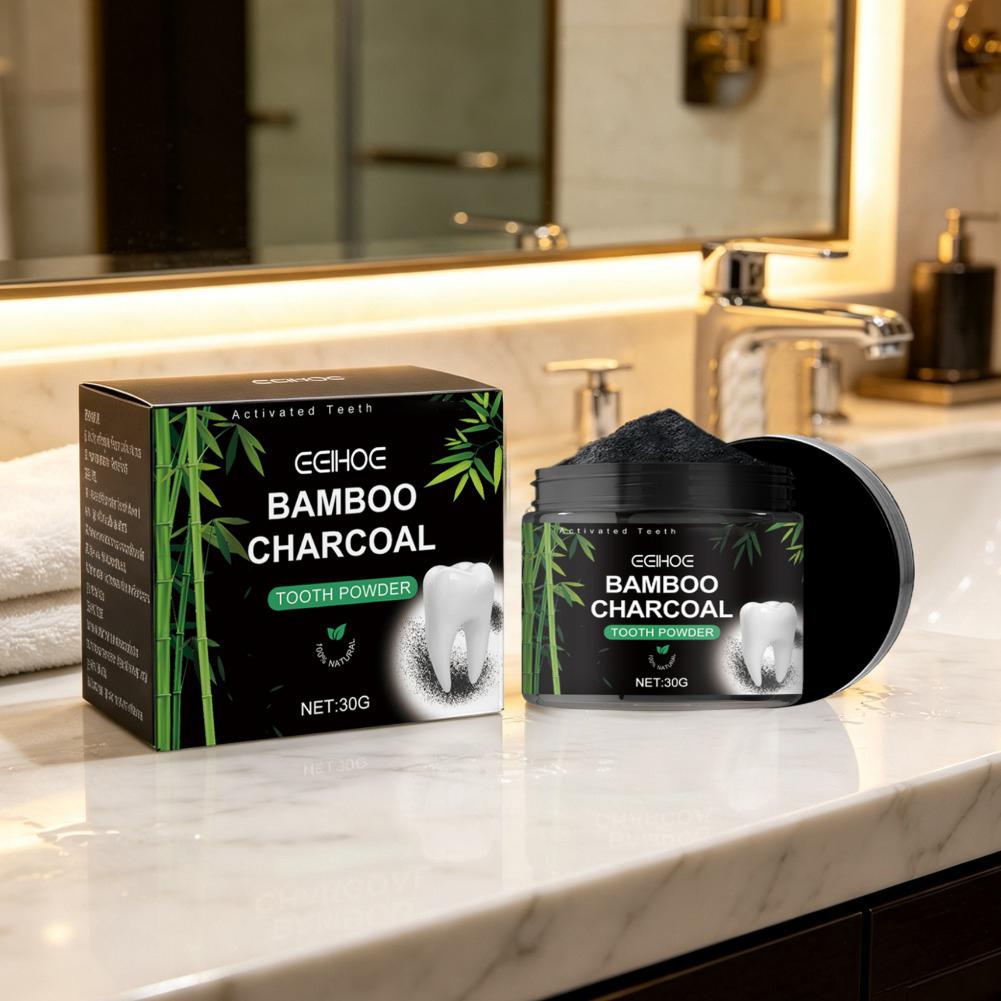 Порошок для отбеливания зубов, – обзор и цена Teeth Whitening Charcoal