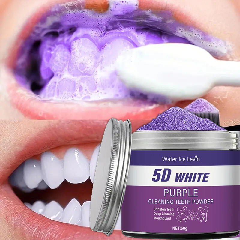 Фиолетовый порошок для отбелив – обзор и цена Teeth Whitening Zimba