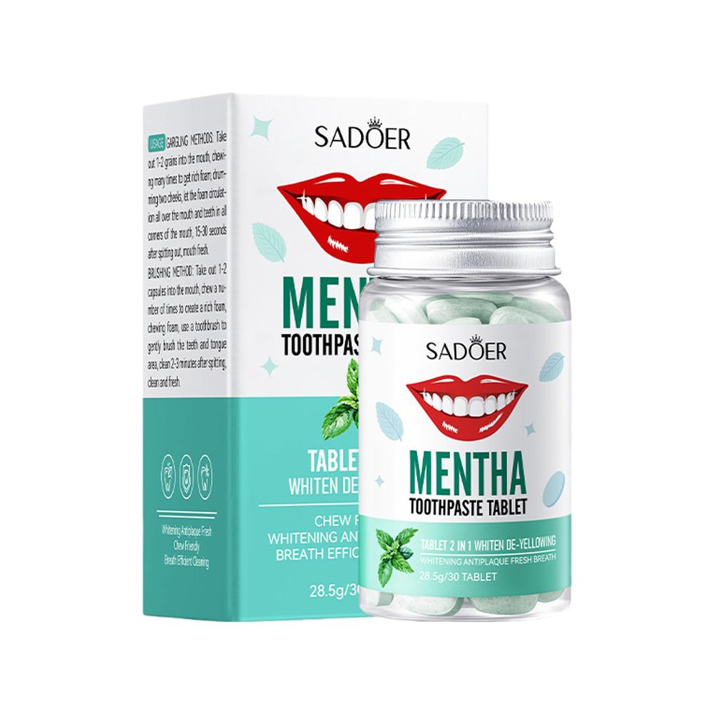 Мятная твердая зубная паста Та – обзор и цена Teeth Whitening Charcoal